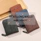 📢📢40% OFF !! ⏰ Men's PU Leather Zip-Around Bifold Wallet