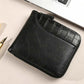 📢📢40% OFF !! ⏰ Men's PU Leather Zip-Around Bifold Wallet