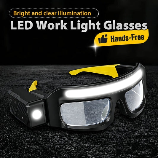 Hands-Free LED Work Light Glasses