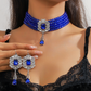 Luxury Crystal Choker & Earring Set