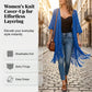 🧶 LIMITED-TIME 50% OFF! 🌴 Women's Open-Front Knit Cover-Up with Tassel Fringe – Bohemian, Lightweight, Versatile Drape ✨