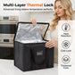 📢📢49% OFF !!⏰Large Capacity Handheld Zipper Aluminum Foil Insulated Bag