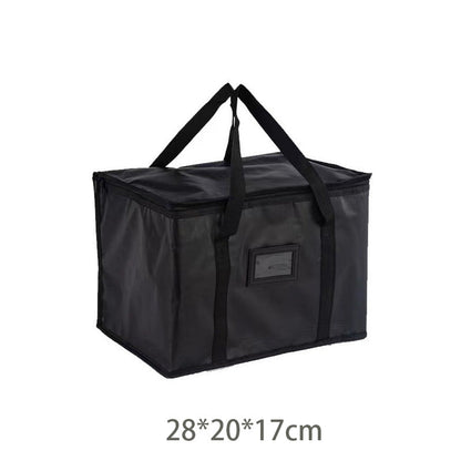 📢📢49% OFF !!⏰Large Capacity Handheld Zipper Aluminum Foil Insulated Bag