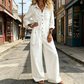 🔥Limited-time offer-Women's Casual Long Sleeve Denim Jumpsuit