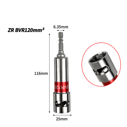 ⚡ LIMITED-TIME 50% OFF! ✨ Damage-Free Cable Stripper Drill Bit – Multi-Size, Drill Powered, Precise 🔧