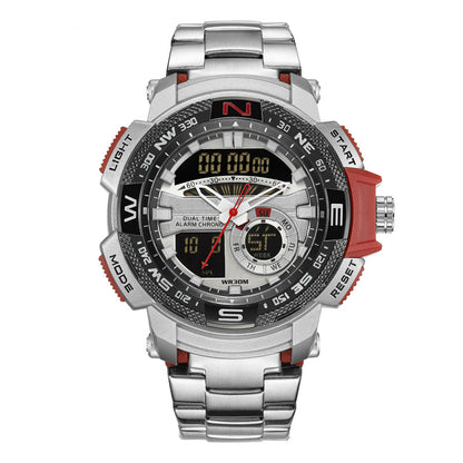 Men's Dual-Display Sports Watch ⌚ Analog Meets Digital – Track Time, Date & Performance in One Sleek Design ⚡
