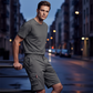 👖 LIMITED-TIME 50% OFF! ✨ Men's Cargo Shorts – Elastic Waist, Multi-Pocket, Durable 🍁