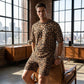🐆 LIMITED-TIME 50% OFF! ✨ Men's Leopard Print Set – Short-Sleeve Top & Shorts, 3D Print 🧊