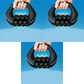 Electric U-Shaped Massage Roller