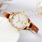 ⌚ LIMITED-TIME 50% OFF! ✨ Elegant Thin Band Watch – Sleek Dial, Leather Strap, Quartz Movement 💎