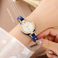 ⌚ LIMITED-TIME 50% OFF! ✨ Elegant Thin Band Watch – Sleek Dial, Leather Strap, Quartz Movement 💎