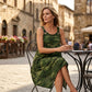 👗 LIMITED-TIME 50% OFF! ✨ Sleeveless Camouflage Dress – Asymmetrical Hem, Edgy Style, Unique 🍂