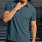 📢📢40% OFF !! ⏰Men's Casual Short Sleeve Collared Shirt