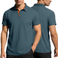 📢📢40% OFF !! ⏰Men's Casual Short Sleeve Collared Shirt