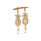 📢📢50% OFF !! ⏰Elegant Flower Tassel Dangle Earrings