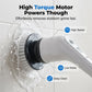 🧹 50% OFF! Electric Cleaning Brush – rechargeable, 4 interchangeable heads, waterproof – perfect for bathroom, kitchen & car. 💧✨