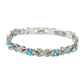 💎 LIMITED-TIME 50% OFF! ✨ Fashionable Magnetic Bracelet – Rhinestone, Gold/Silver, Wellness ✨