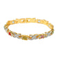💎 LIMITED-TIME 50% OFF! ✨ Fashionable Magnetic Bracelet – Rhinestone, Gold/Silver, Wellness ✨