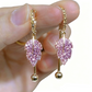 🍁 LIMITED-TIME 50% OFF! ✨ Full Diamond Maple Leaf Earrings – Sparkling, Dangling, Evening Glam 💎