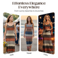 ⏳Limited-time 50% off⏰Women's Slim Fit Striped Maxi Dress🏖️👗