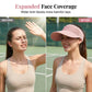 🔥SunSafeTok Women’s High Ponytail Visor Hat 🧢 Breathable, Open-Top UV400 Protection ☀️ Perfect for Running, Hiking, Beach Days & Everyday “That Girl” Style 💁‍♀️✨