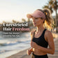 🔥SunSafeTok Women’s High Ponytail Visor Hat 🧢 Breathable, Open-Top UV400 Protection ☀️ Perfect for Running, Hiking, Beach Days & Everyday “That Girl” Style 💁‍♀️✨