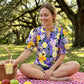 👚 50% OFF NOW! 🌸 Women's Casual Floral Shirt – Short Sleeve, Lightweight & Spring Ready – Breathable, Easy Care, Everyday Charm ☁️