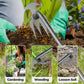 Multifunctional Garden Weeding Forks with Wooden Handle