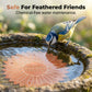 🐦 LIMITED-TIME 50% OFF! 💥 Pure Copper Bird Bath Purification Disk – 99.9% Copper, Crystal Clear Water, Sunflower Design ✨