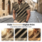 👔Men's Geometric Print Collared Shirts