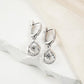 ✨ 50% OFF NOW! 💎 Women's Sparkling Teardrop Earrings – Dancing Moissanite & Elegant Dangle – Timeless Glamour 🥂
