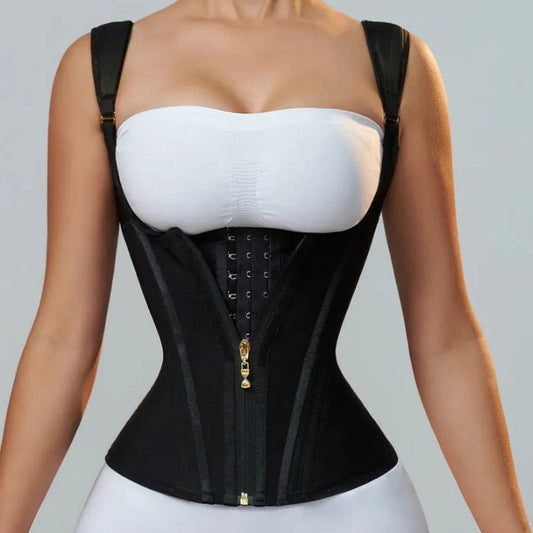 👙 50% OFF NOW! ⏳ Women's Waist Cincher Tank Top – Firm Tummy Control & U-Shape Push-Up – Postpartum & Daily Sculpt 🌸