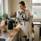 Women's Elegant Floral Printed Maxi Dress