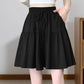 📢📢40% OFF !! ⏰Women High Waist Skirt Pants Wide Leg Ruffle Culottes