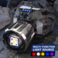 🔦 50% OFF NOW! ✨ Rechargeable 5-Color LED Headlamp – Motion Sensor & Fishing/UV Modes 💡