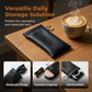 Portable PU Leather Sunglasses Case