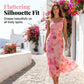 Elegant Floral Summer Beach Dress