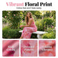 Elegant Floral Summer Beach Dress