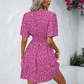 Women's Summer V-Neck Floral Dress