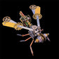 3D Metal Bee Puzzle Assembly Model Kit