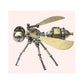 3D Metal Bee Puzzle Assembly Model Kit