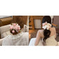 3D Puffy Tulip Flower Hair Scrunchie
