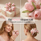 3D Puffy Tulip Flower Hair Scrunchie