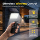Outdoor Solar Powered Security Light💡12 hours of continuous lighting✨