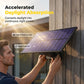 Outdoor Solar Powered Security Light💡12 hours of continuous lighting✨