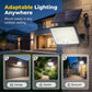 Outdoor Solar Powered Security Light💡12 hours of continuous lighting✨