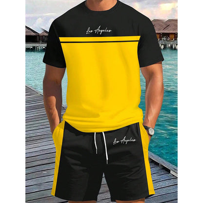 🎁New Arrival 55% OFF💥Stylish Activewear Men's Two-Piece Set