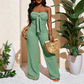 📢Mid-Season Sale: 50% off – limited time ⏰Women's Strapless High-Waisted Wide-Leg Jumpsuit