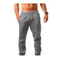 Men's Casual Linen Drawstring Trousers