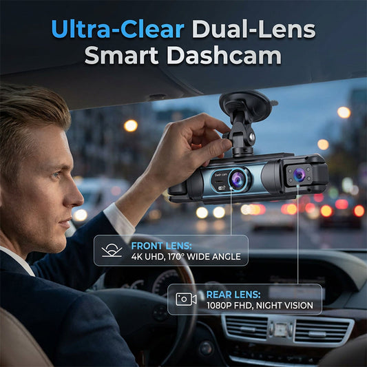 📹 LIMITED‑TIME 50% OFF! ⚡1080P Full HD Multi‑Lens WiFi Car Dashcam – WDR Night Vision, Gravity Lock